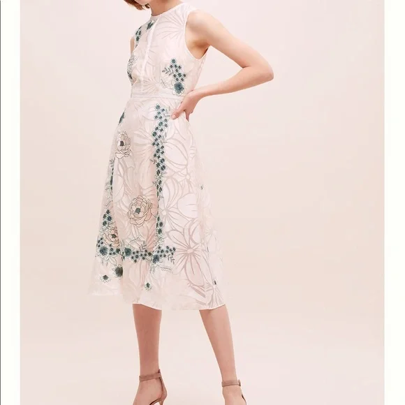 Anthropologie | Dresses | Anthropologie Foxiedox Embroideredfloral Dress |  Poshmark